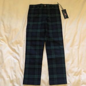 Vineyard vines holiday plaid breaker pant